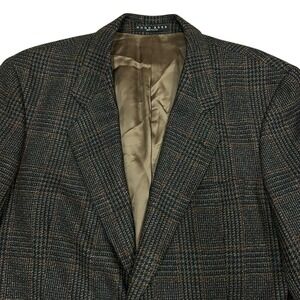 Hugo Boss Loro Piana Blazer Mens 44R Wool Cashmere Tweed Colorful 2 Button